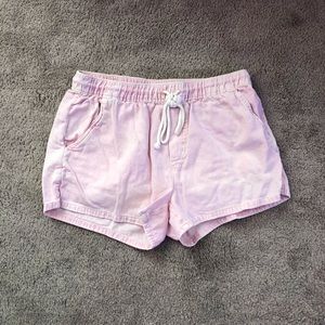 pink shorts